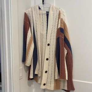 Colorful cardigan